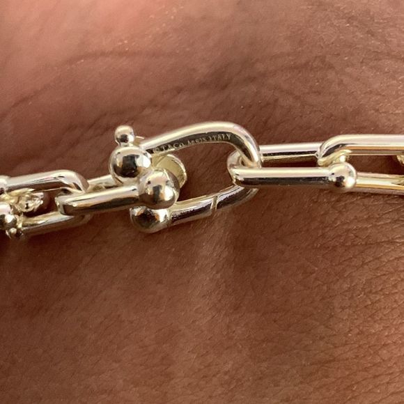 *SOLD* Tiffany HardWear Link Bracelet in Silver, Medium - Picture 5 of 7